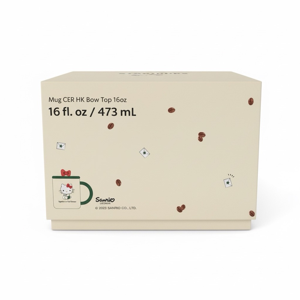 HP Starbucks x Hello Kitty 2025 Limited Edition collaboration ceramic mug NIB - Picture 4 of 7